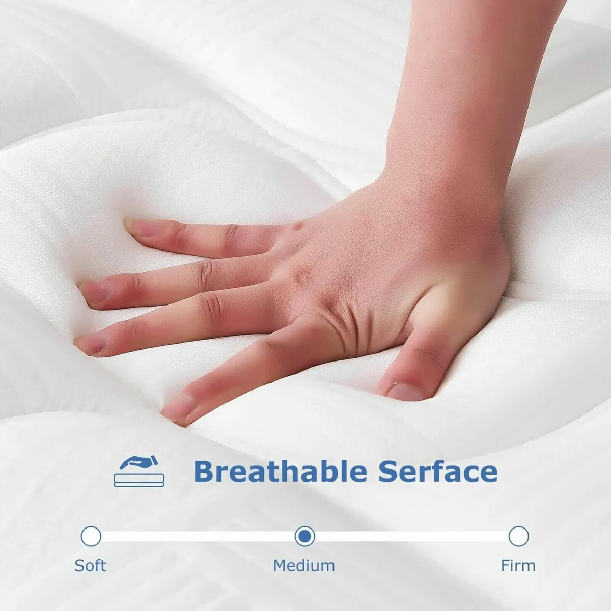 Double Mattress 4FT6 Gel Memory Foam Mattresses - Image 4