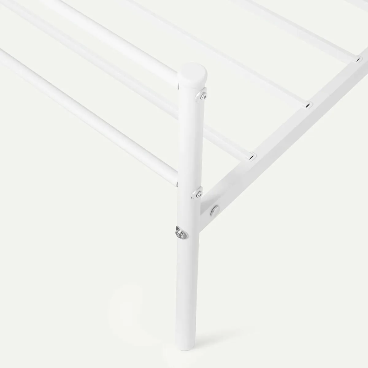 Bed Frame with Headboard Non-Slip Steel Slats - Image 4