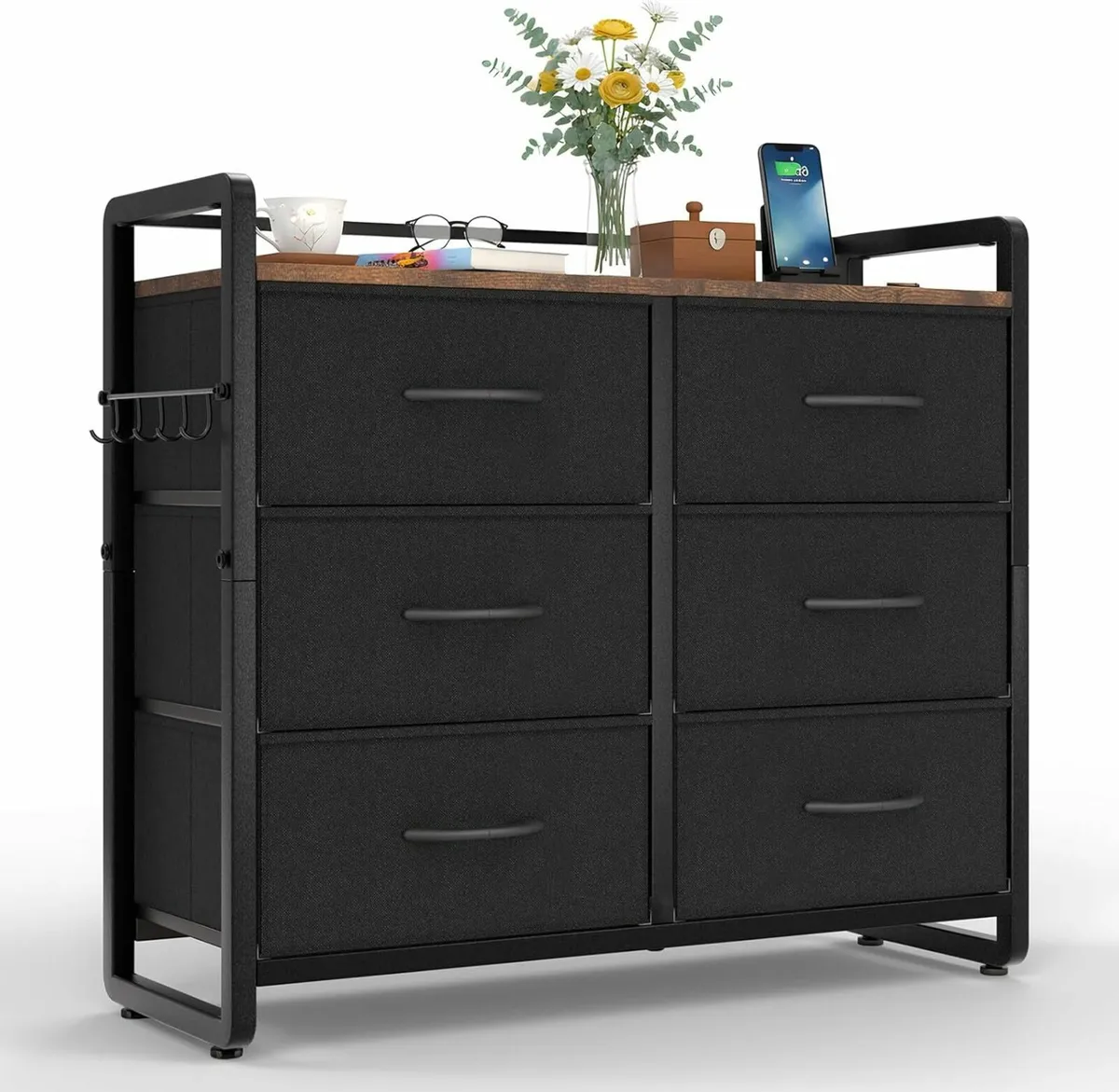 Chest of Drawer with 6 Drawers Large Capacity - Image 1