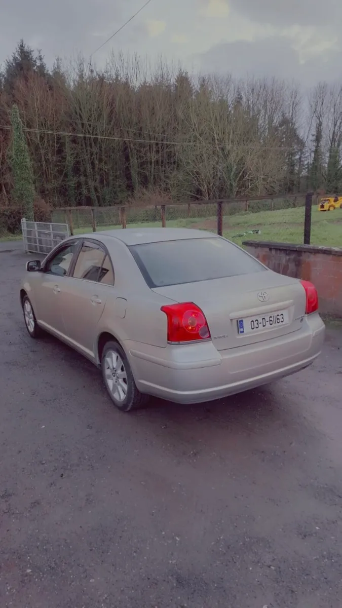 Toyota Avensis nct & tax - Image 3