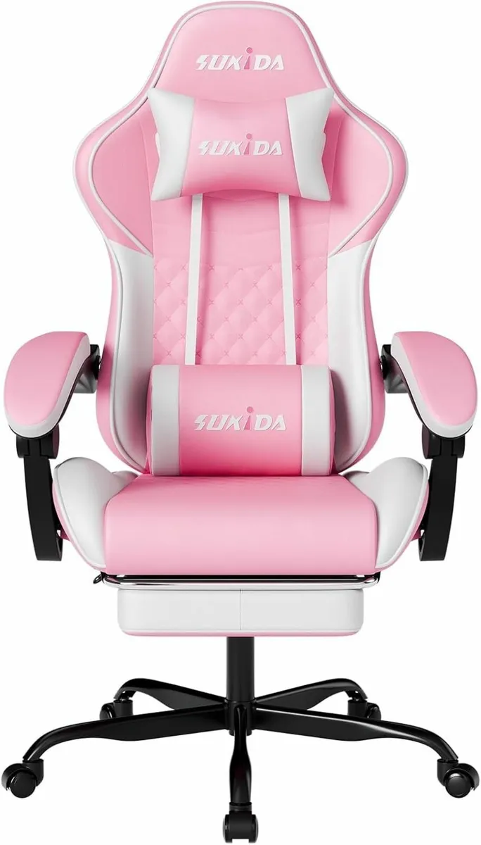 Gaming Chair Ergonomic Computer Chairs with - Image 1