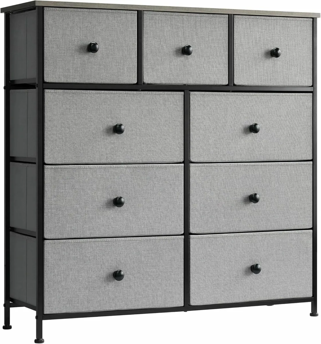 Chest of Drawer Bedroom 9 Drawers Dresser with - Image 1