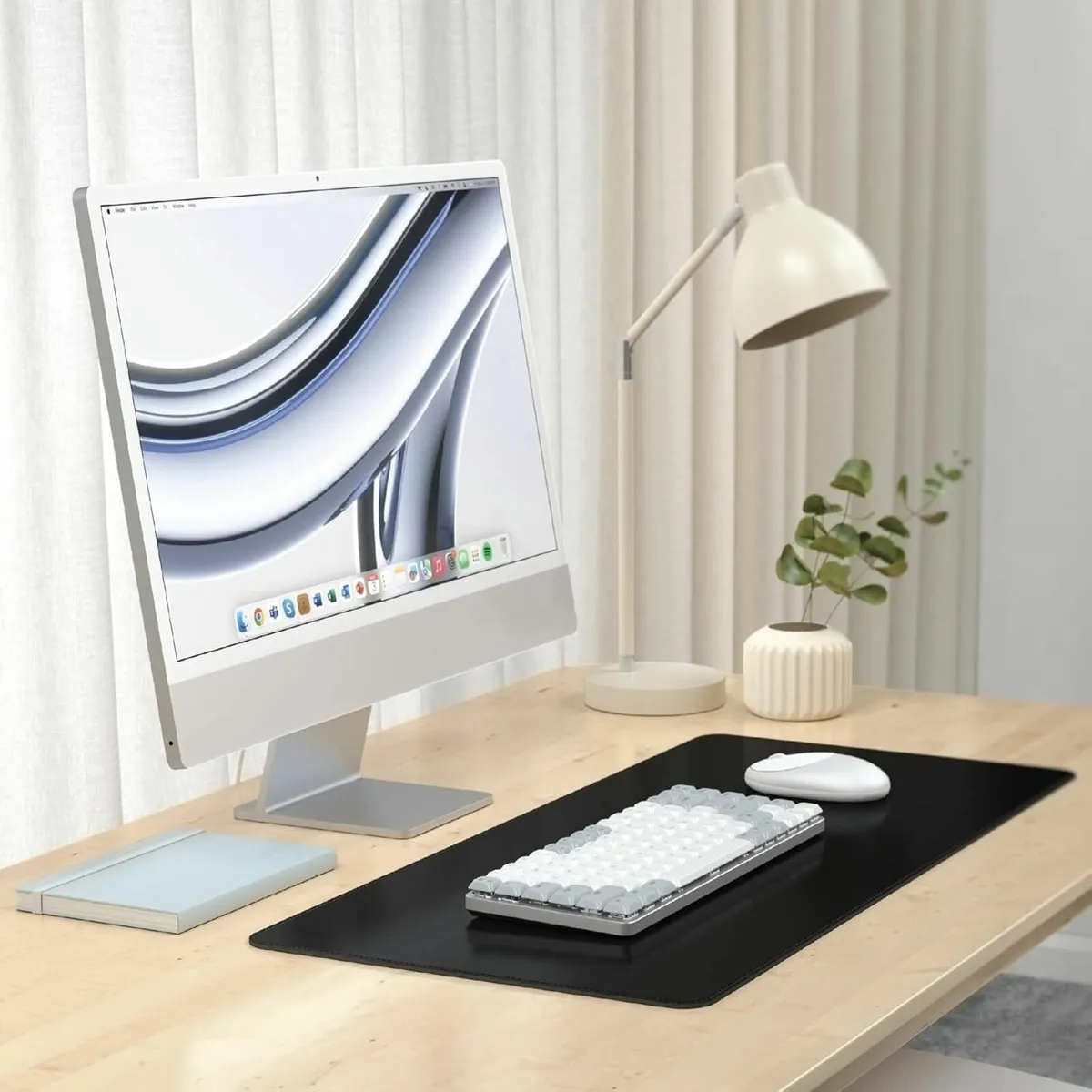 Synthetic Material (PU) Desk Mat Large Mouse Pad - Image 2