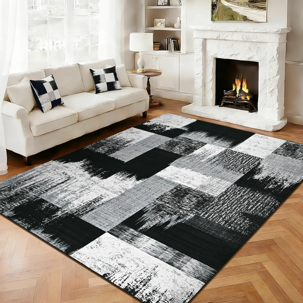 Rugs Living Room 160x230cm Area for Bedroom - Image 1