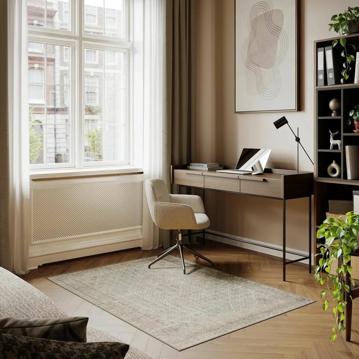 Machine Washable Rug 122x170cm 75% Recycled - Image 2