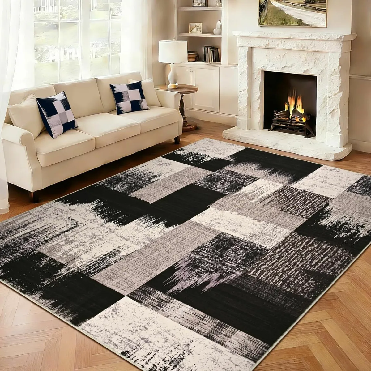 Rugs Living Room 160x230cm Area for Bedroom - Image 1