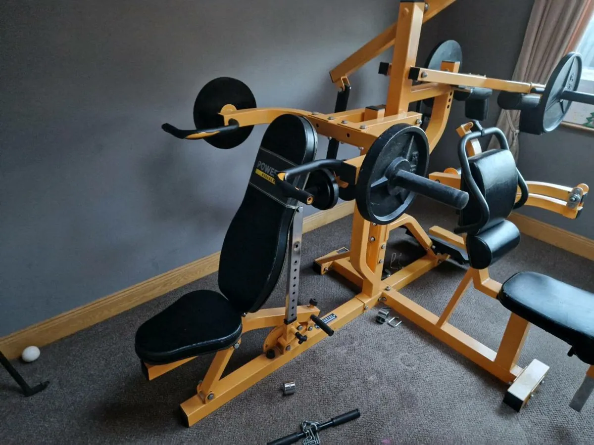 Multi Gym + Weight Plates – Home Gym Setup - Image 2