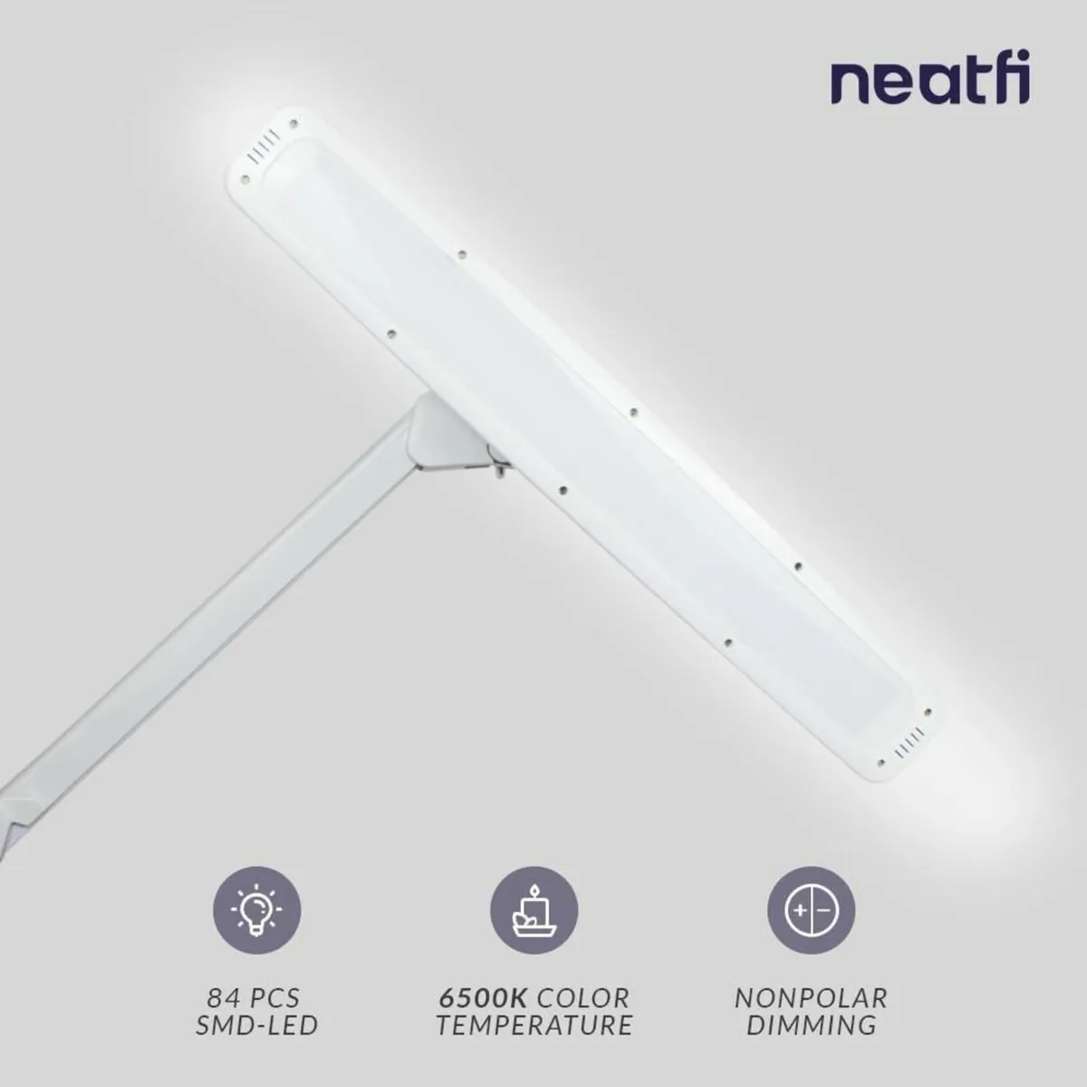 Elite HD XL Desk Lamp with Clamp Lumens 58CM Wide - Image 2