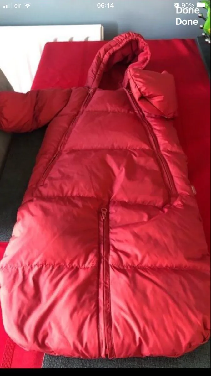 Boys gap all in one suit 0/3 mths €10 - Image 1