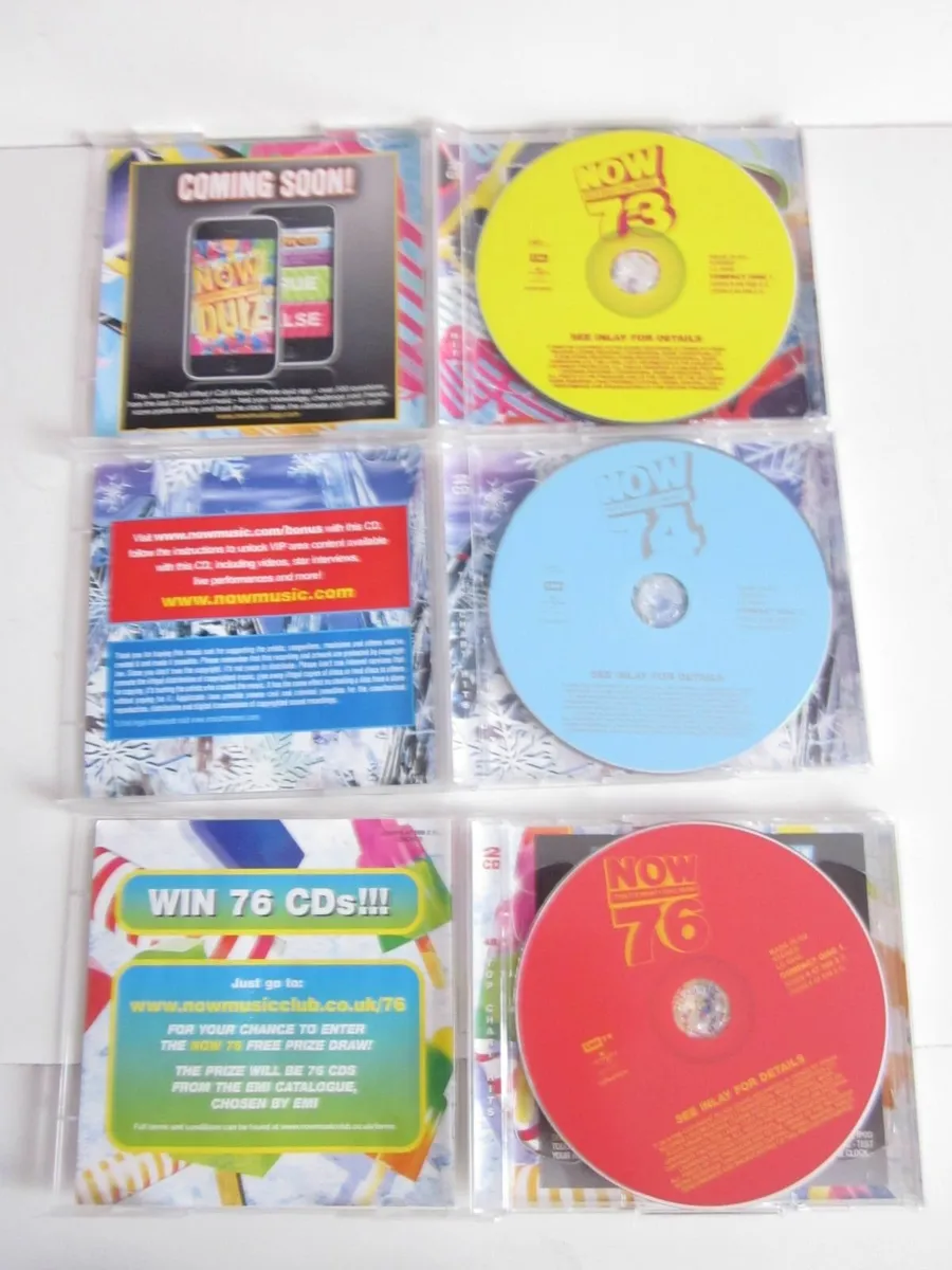 Now That's What I Call Music Bundle Double CDs - Image 4