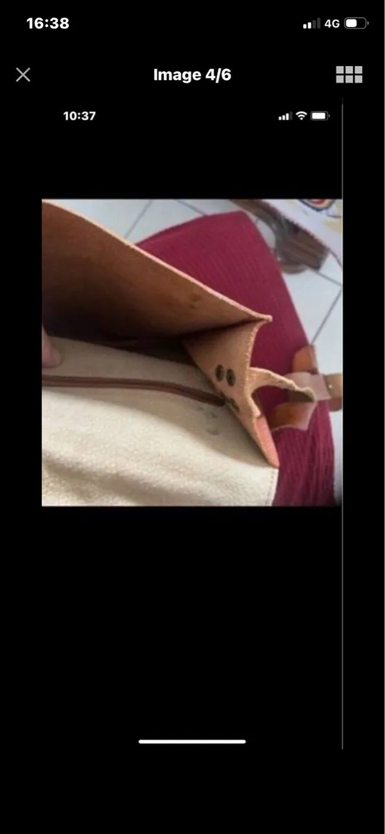 Leather Shoulder Vag - Image 4