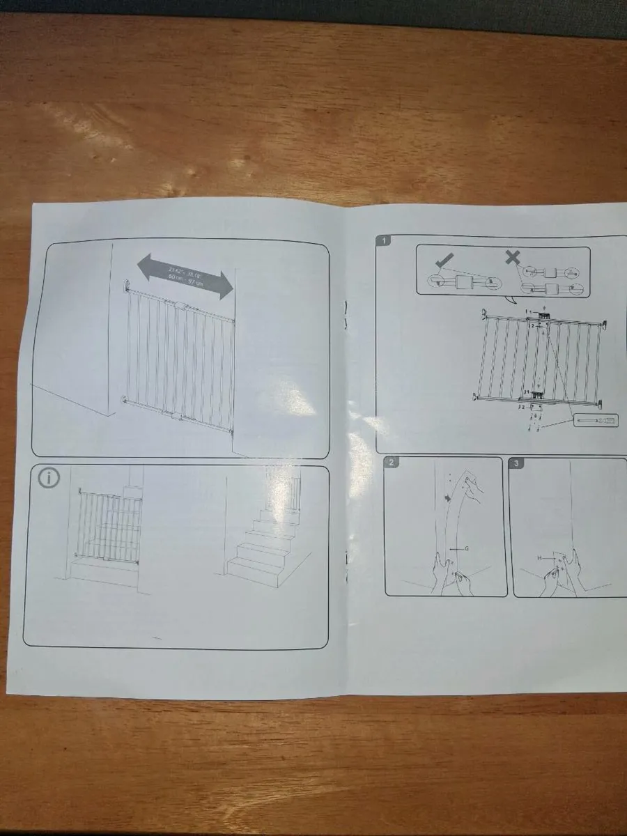 Noma Wall Fix Extending Gate - Image 3