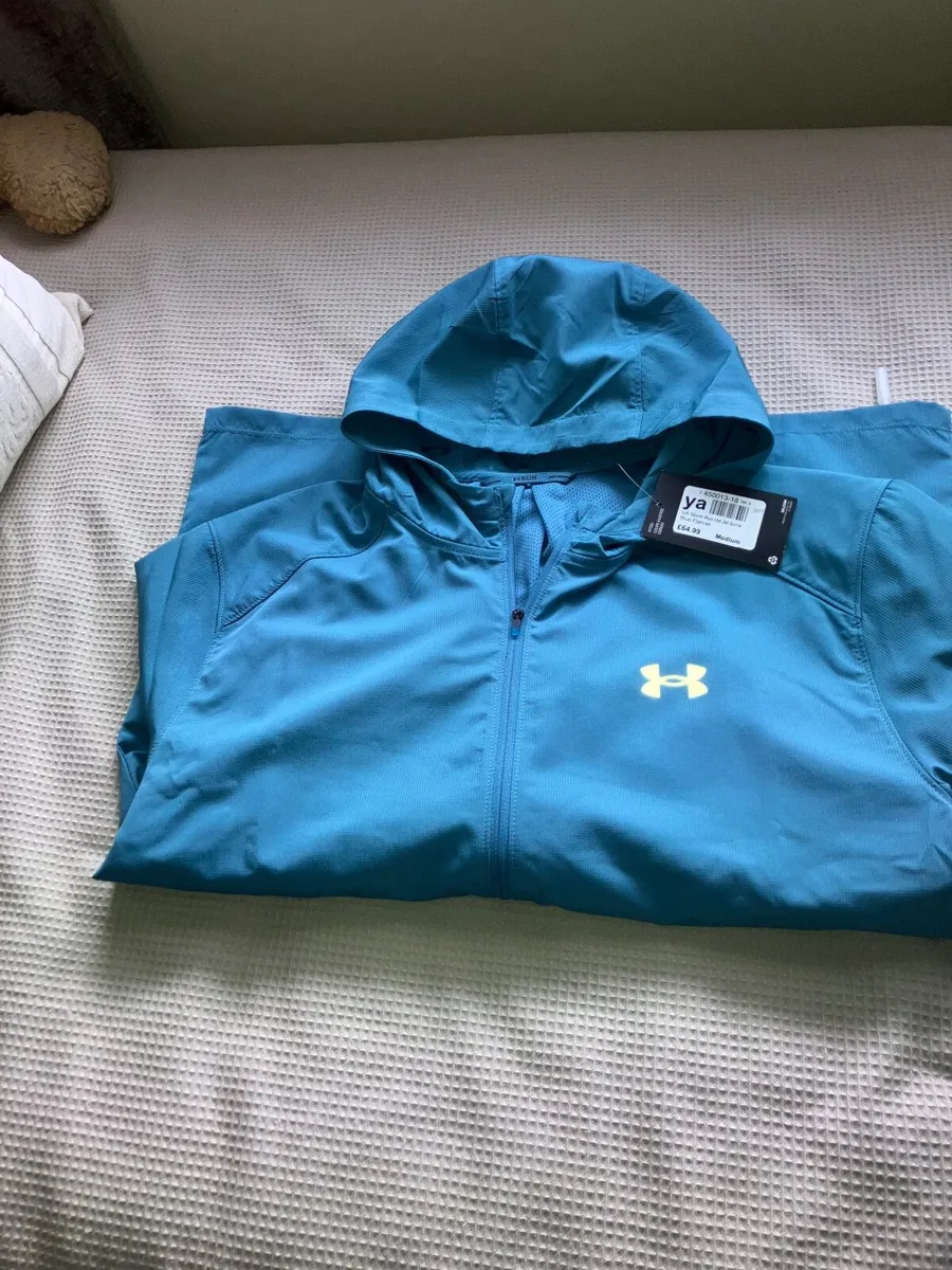 Under armour jacket green/blue in colour - Image 2