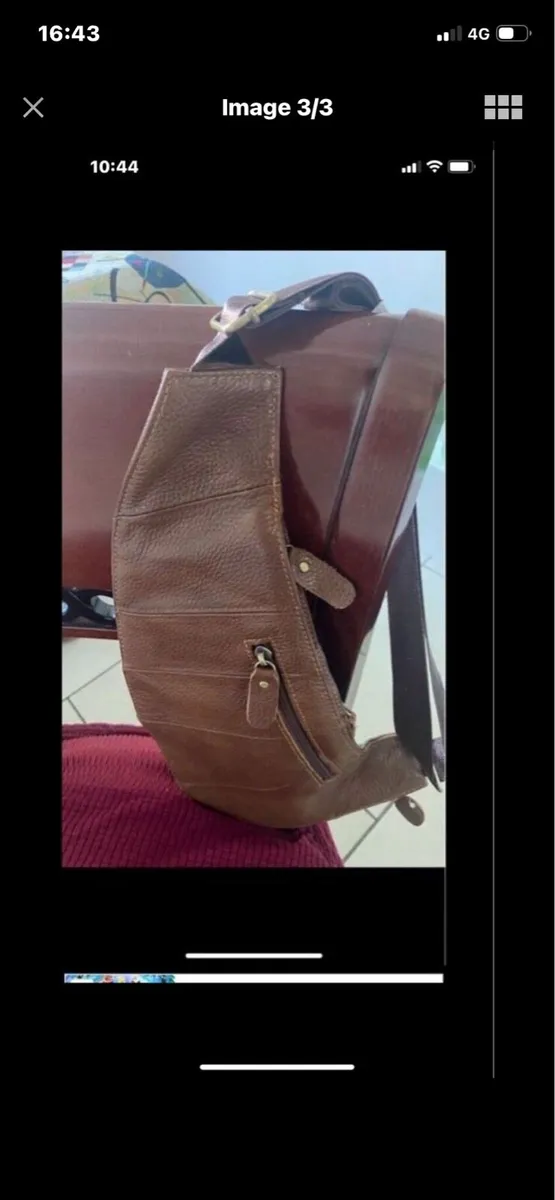 Ew Leather Shoulder/ Saddle bag - Image 3