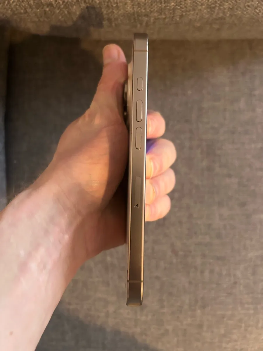 iPhone 16 pro desert titanium 128gb unlocked 91% - Image 3