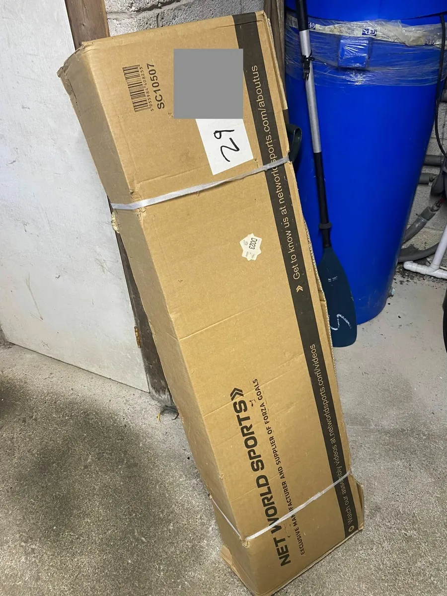 8 x 6 FORZA Steel42 Football Goal - Image 4