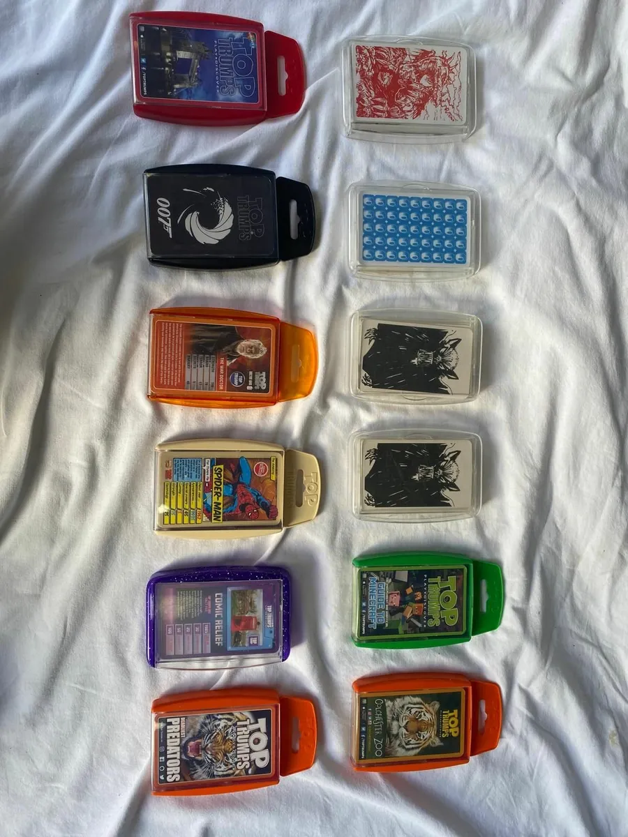 Top Trumps Card Game x 12 - Image 4