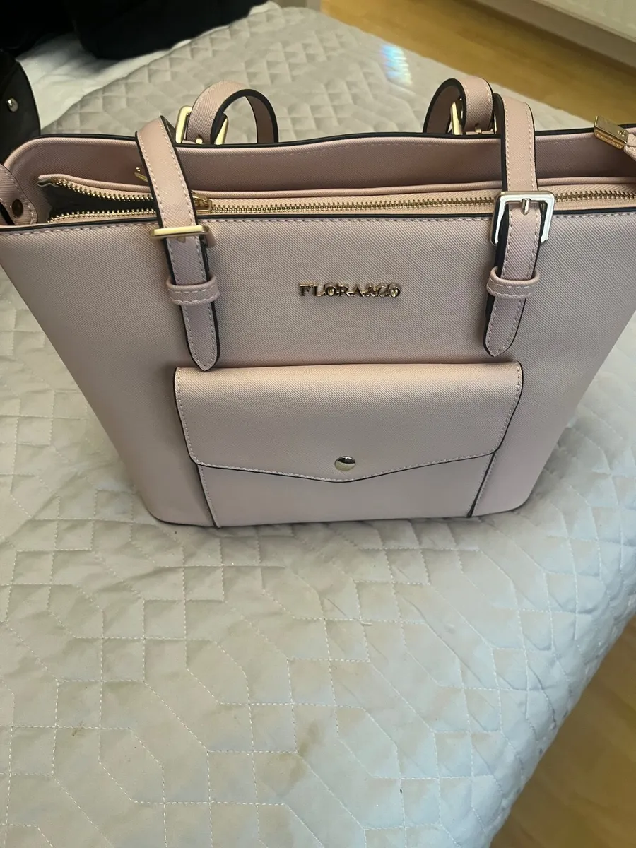 Lovely Flora & Co pale pink bag - Image 1
