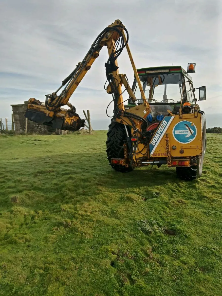 Tractor and hedgecutter - Image 2