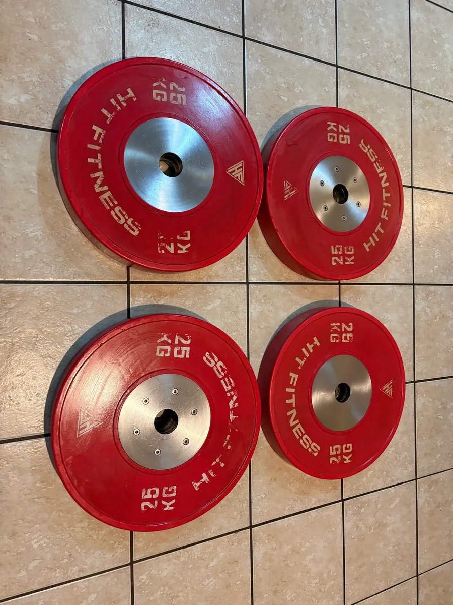 CHEAP COMPETITION CALIBRATED OLYMPIC WEIGHT PLATES - Image 2