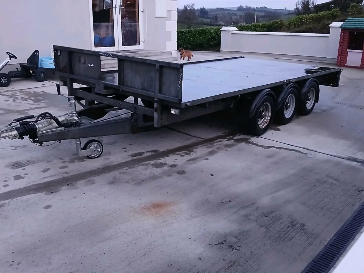 14 foot flat trailer - Image 4