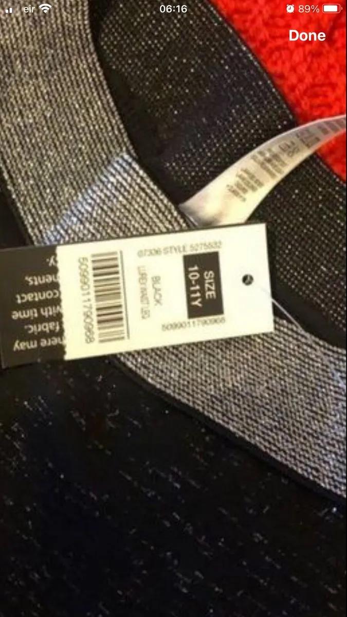 Girls BNWT legging age 10/11 €5 - Image 3