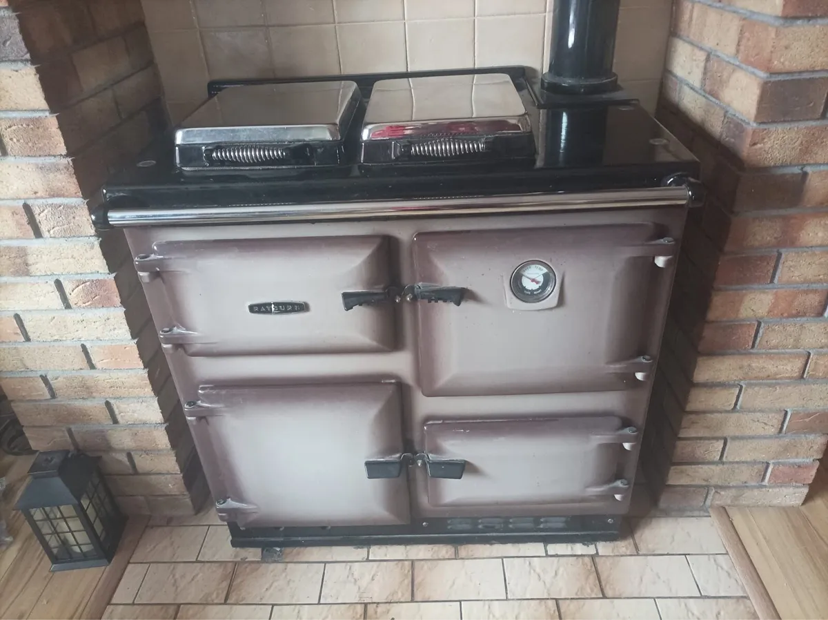 Rayburn boiler twin burner oil range - Image 1