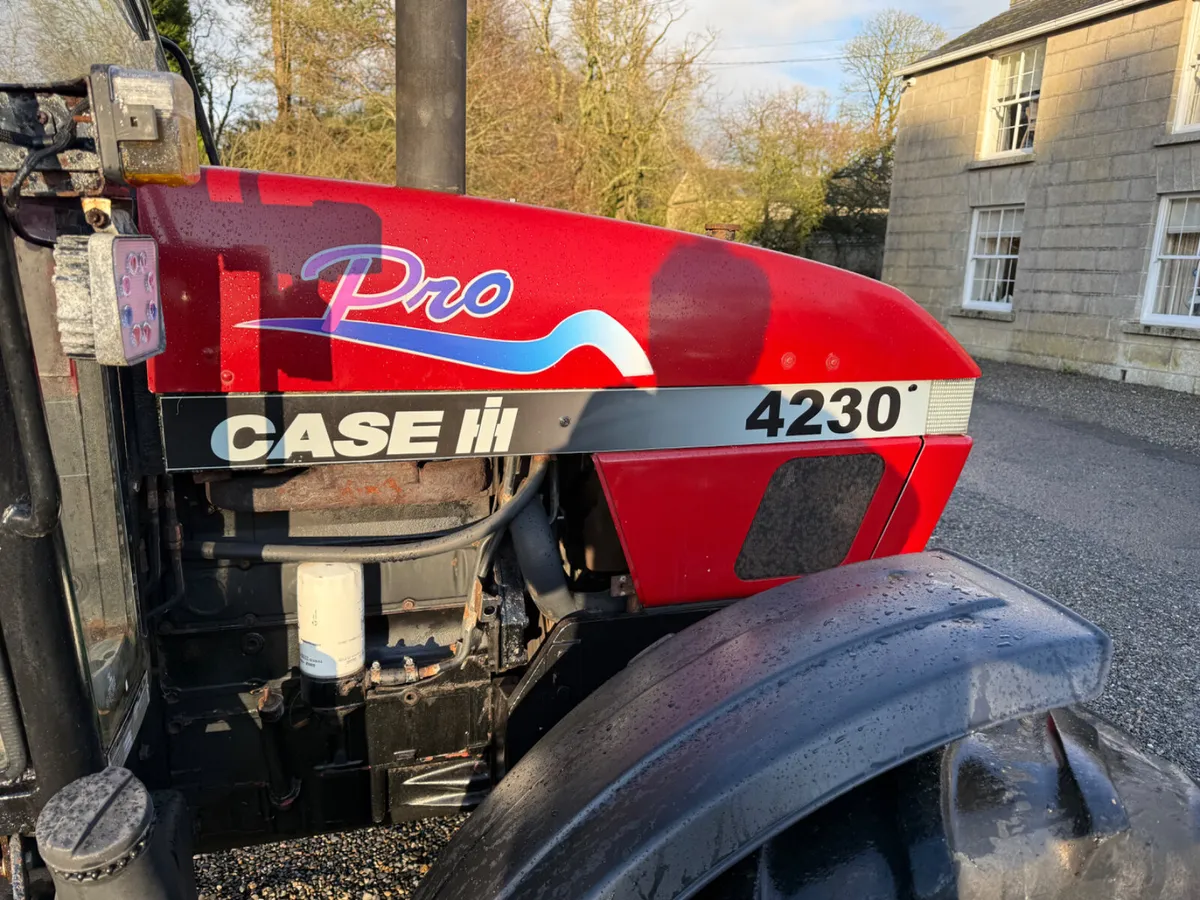 1997 Case 4230 LP cab 4wd €14950  No Vat - Image 4
