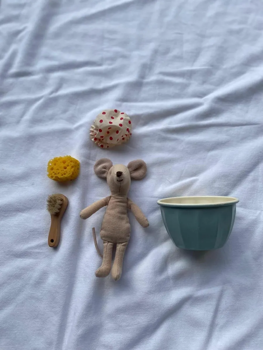 Maileg Soft Toy Mouse, plus accessories - Image 3