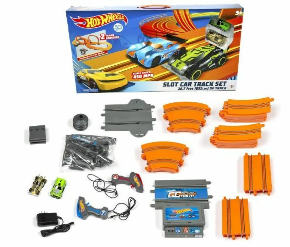Official "Hot Wheels" Slot Car set. - Image 4