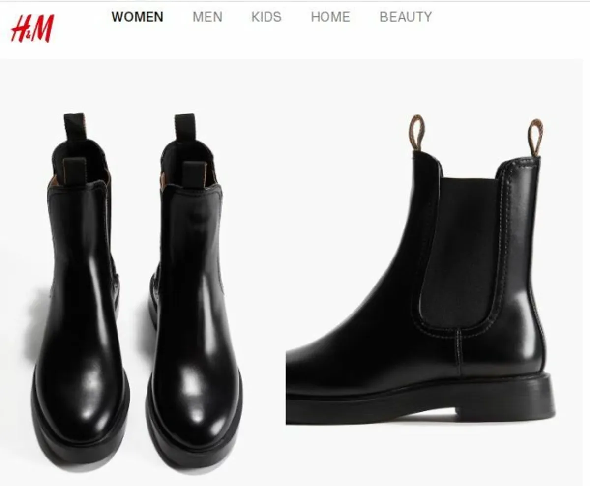 H & M Ladies Chelsea boots. - Image 1