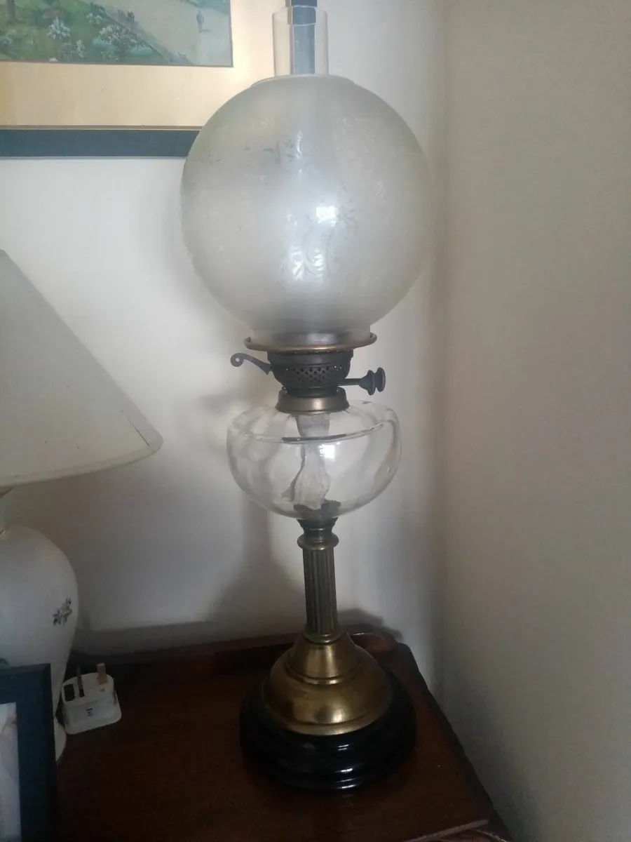 Victorian Oil Lamp - Image 1