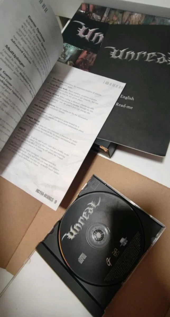 Unreal PC Big Box 1998 Original - read description - Image 4