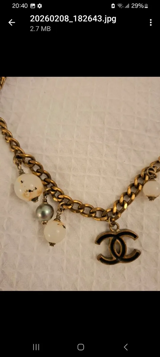 Genuine Chanel Costume Jewellery choker - Image 3