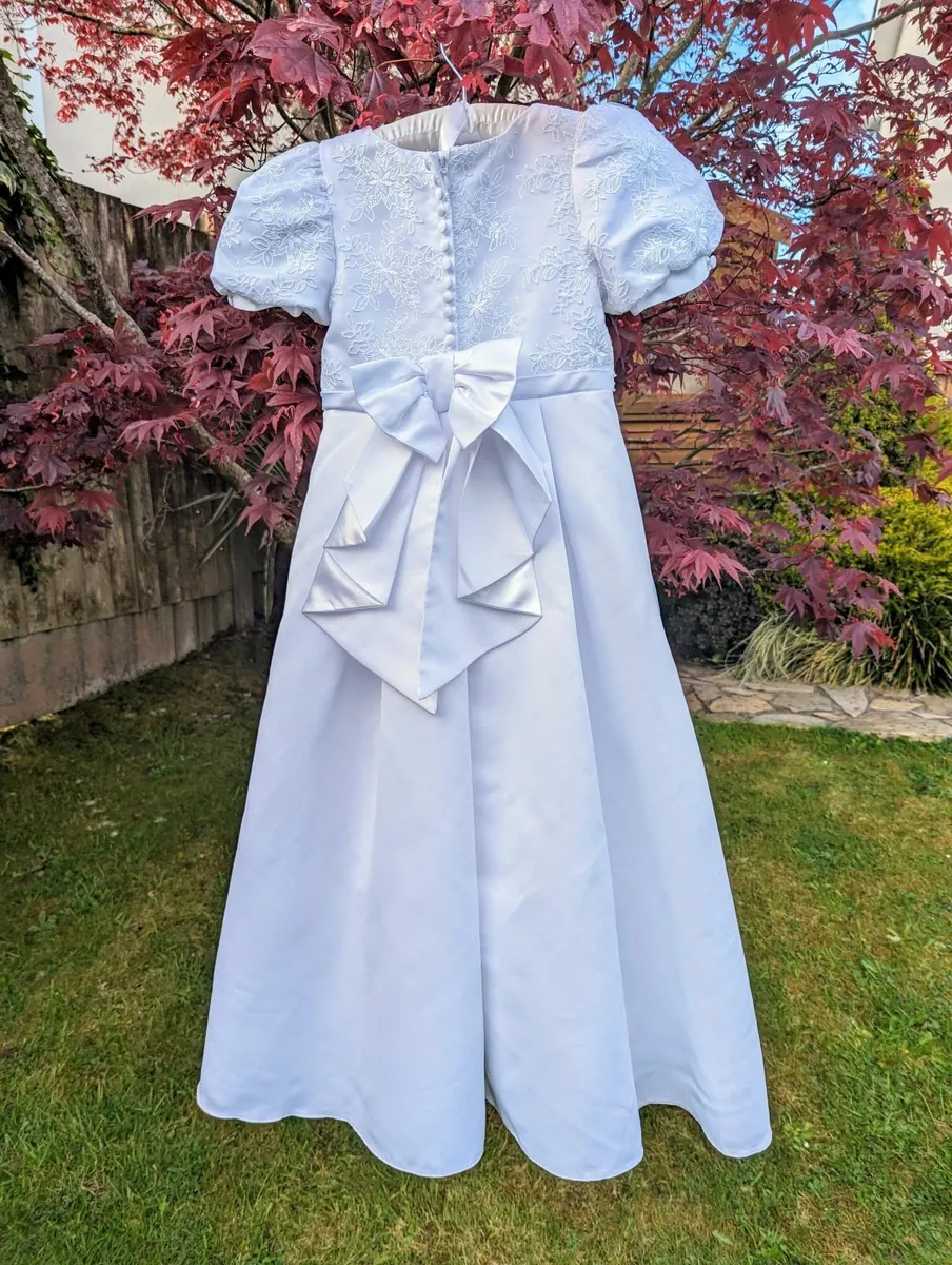 Communion Dress Paul Costelloe - Size 8 yrs - Image 2