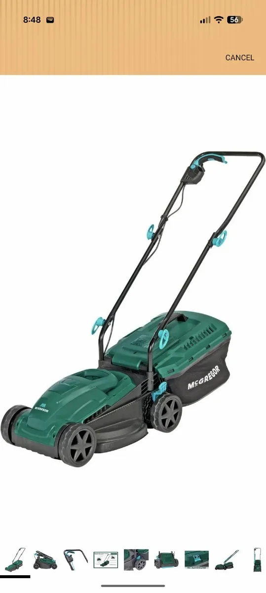 McGregor MER1232 32cm Lawnmower - Image 1