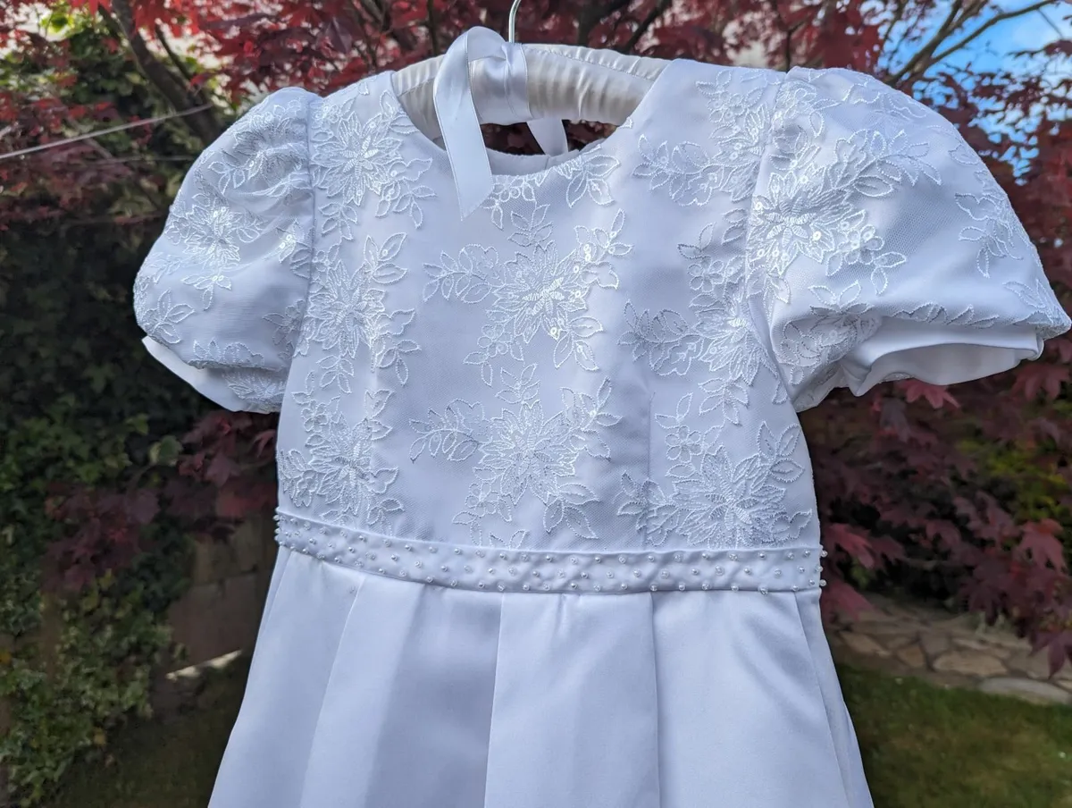 Communion Dress Paul Costelloe - Size 8 yrs - Image 3