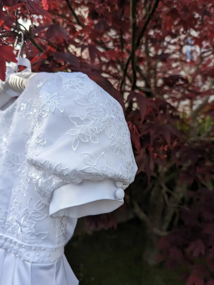 Communion Dress Paul Costelloe - Size 8 yrs - Image 4