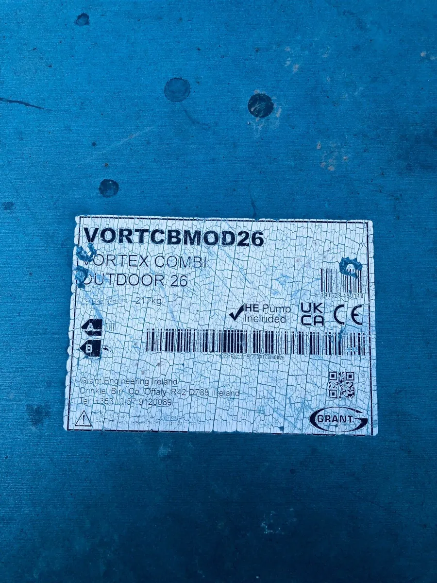 Grant Vortex Combi boiler - Image 2