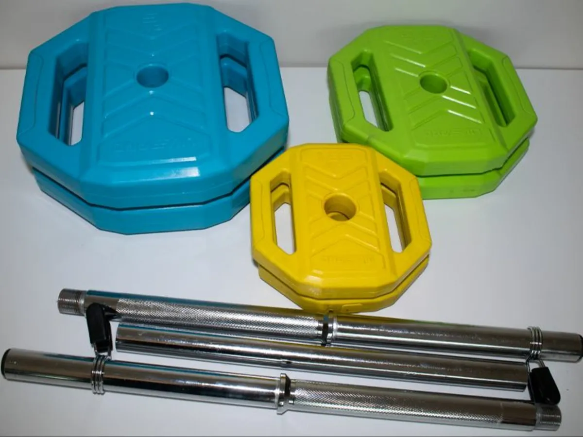 20kg barbell set - Image 2