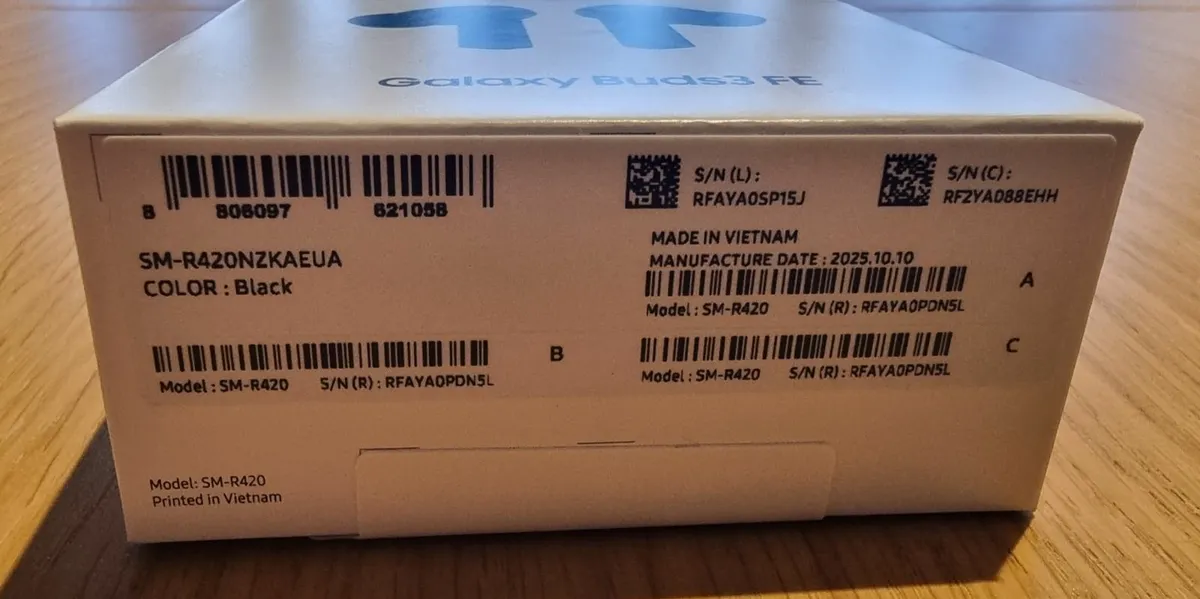 Samsung Galaxy Buds 3 FE Earphones - Image 1