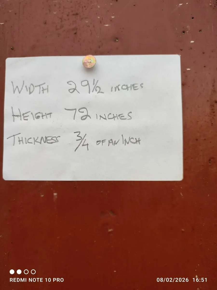 Antique pine doors - Image 3