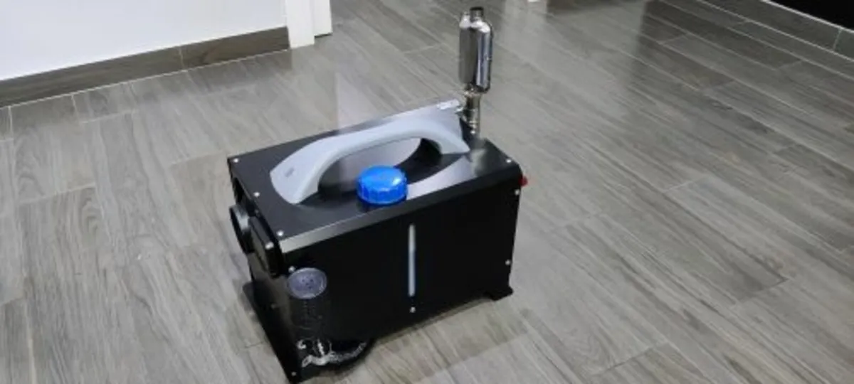 8kW Diesel Kerosene heater for van or garage - Image 2