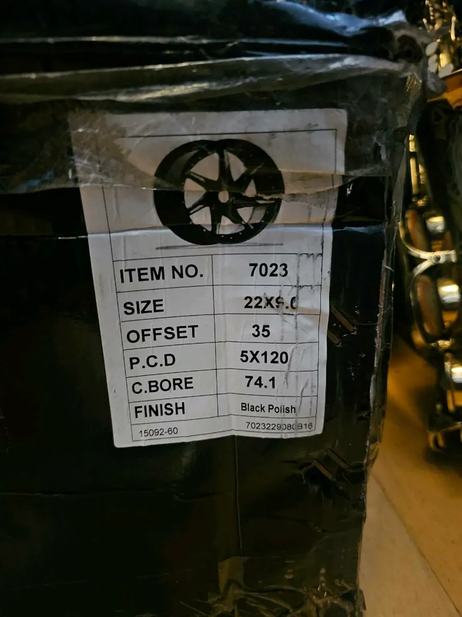 22" 5x120 "Capri" Alloy wheels - Image 2