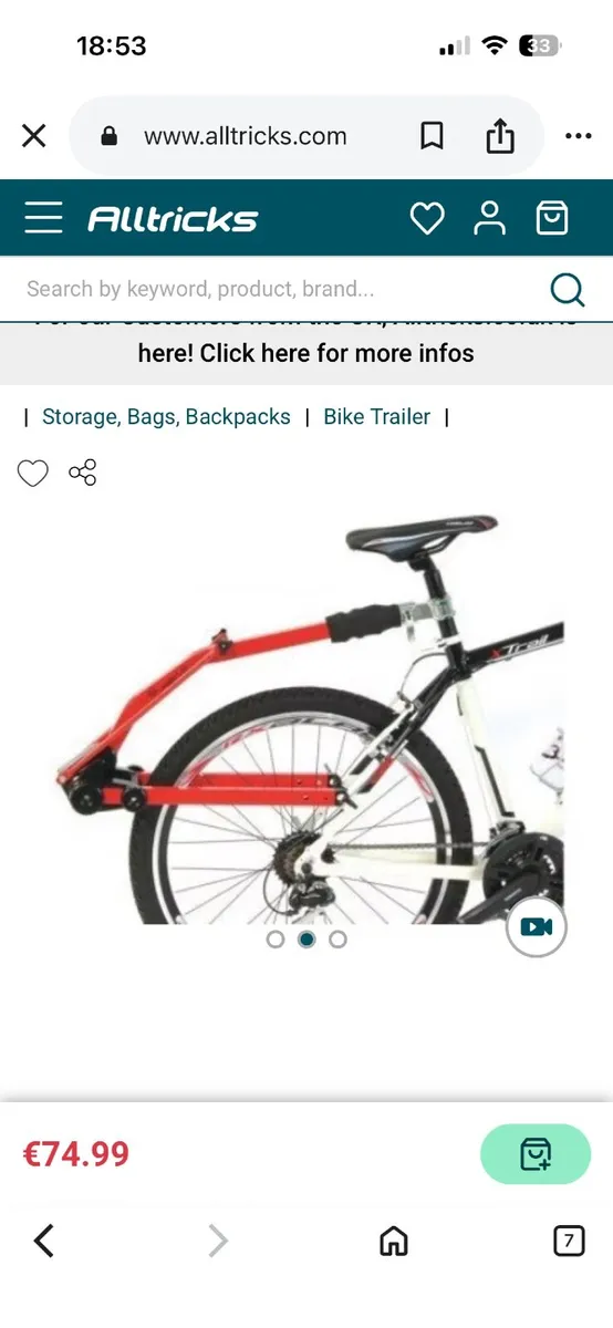 Trail bike hook - Image 2