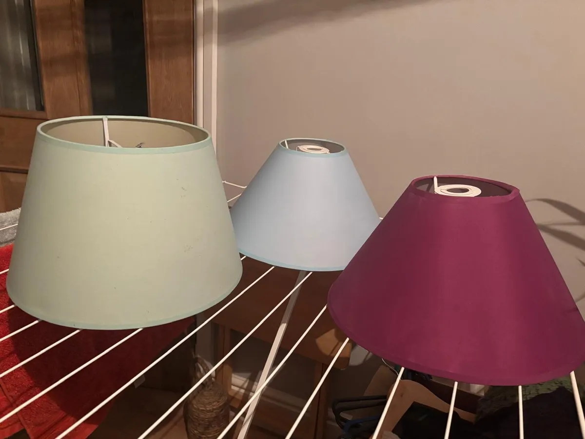 3 Lampshades - Image 1