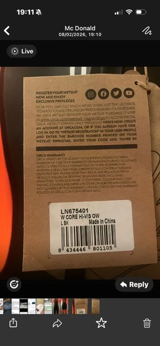 orca wetsuit - Image 2