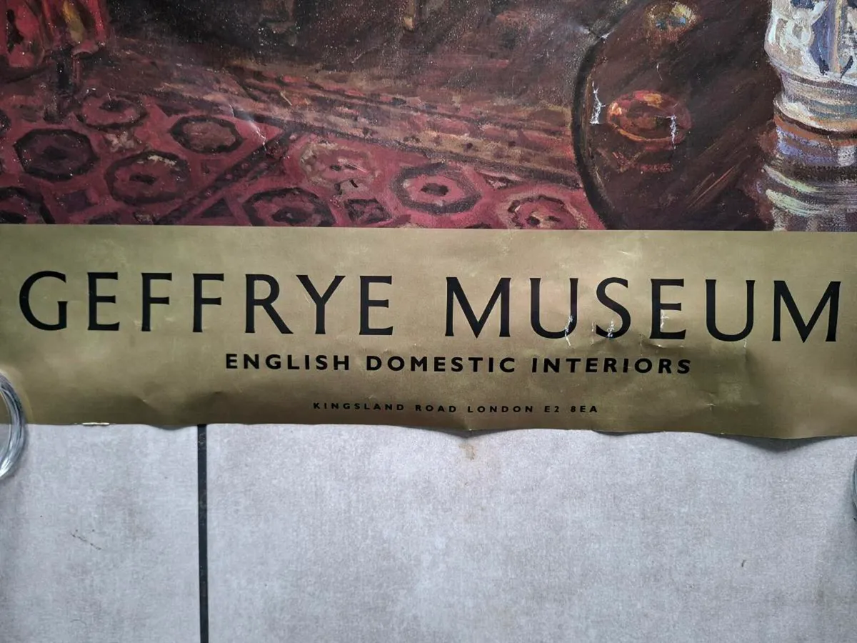 Vintage Geffrye Museum Poster - Image 4