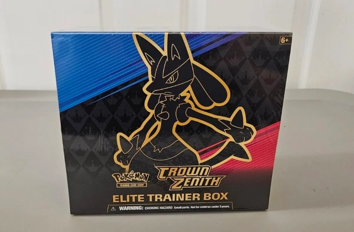 Pokemon Crown Zenith Elite Trainer Box Sealed - Image 1