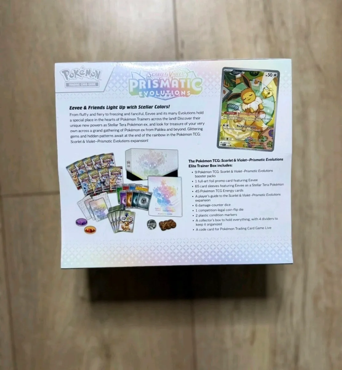 Pokemon Prismatic Evolution Elite Trainer Box - Image 2